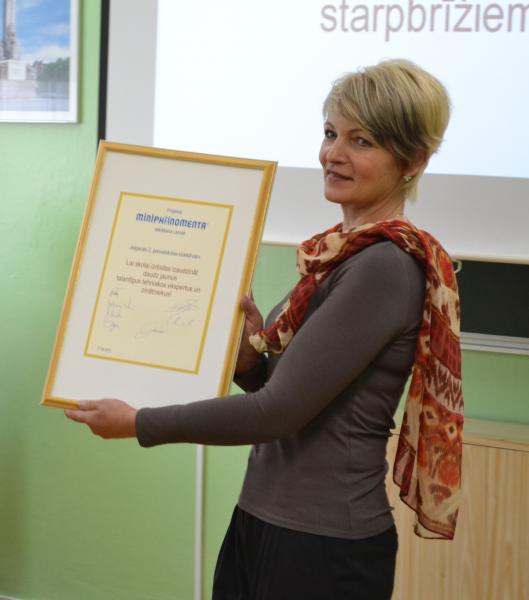 Projekta "MINIPHÄNOMENTA" atklāšana Jelgavas 2. pamatskolā