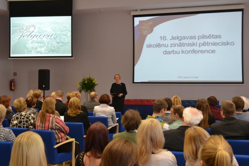 16. Jelgavas pilsētas skolēnu zinātniski pētniecisko darbu konference